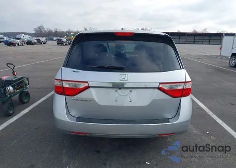 2012 Honda Odyssey Ex-L from USA, damaged, VIN 5FNRL5H66CB066112